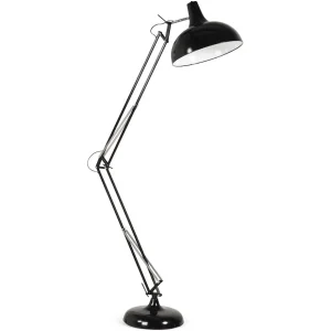 Lampadaire architecte noir