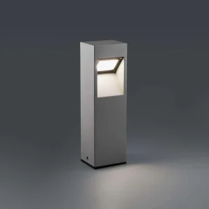 Borne en béton LED CAST-500 : puissance 550 lm pour sécuriser parking, allées et jardin